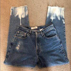 Vintage High Waisted GAP Jeans - distressed